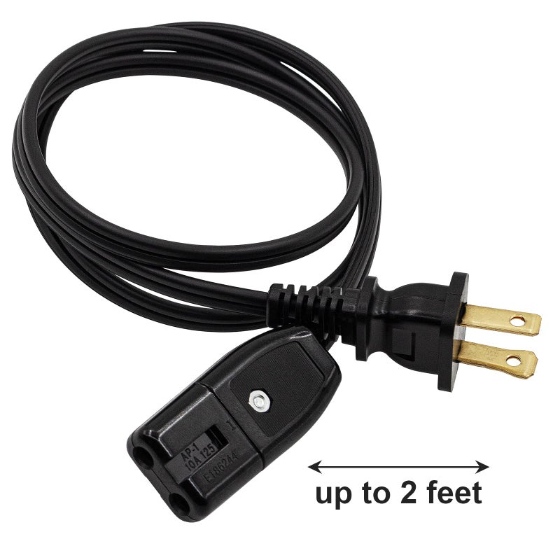 Earthtec New 1/2 inch 2ft Cord Compatible with Farberware Coffee Pot Percolator Cord - Image 2